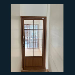 ออกแบบ ติดตั้ง กระจก ประตู  Panel 03